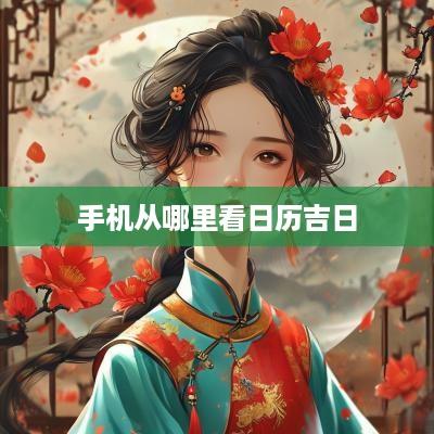手机从哪里看日历吉日