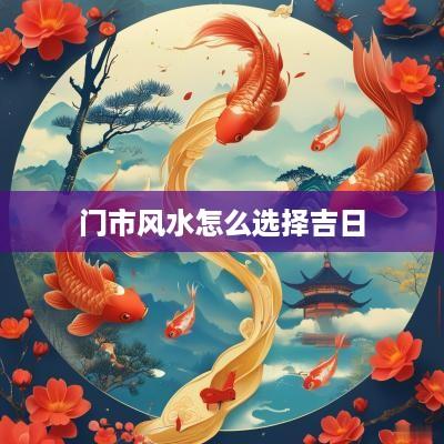 门市风水怎么选择吉日