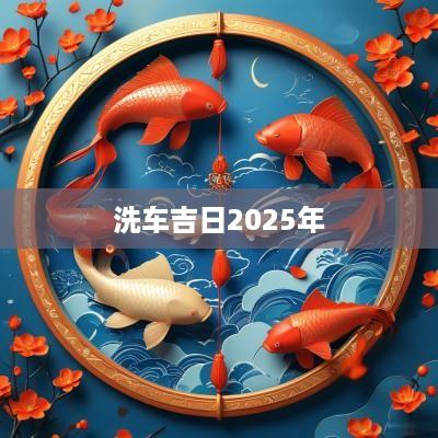 洗车吉日2025年