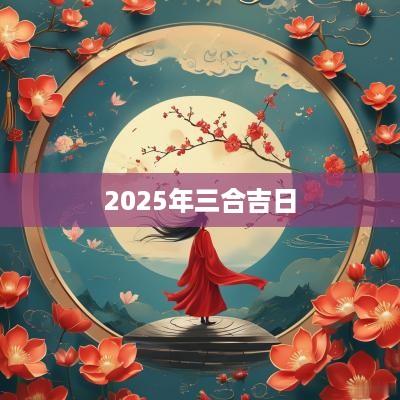 2025年三合吉日