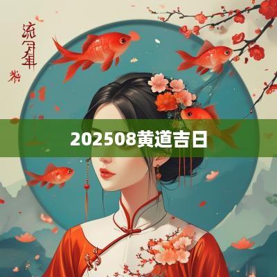 202508黄道吉日