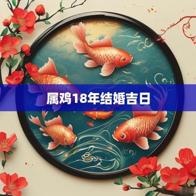 属鸡18年结婚吉日