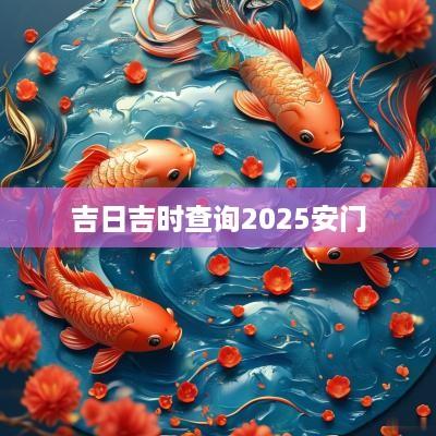 吉日吉时查询2025安门