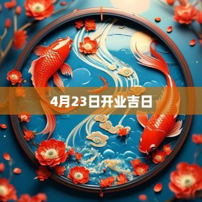 4月23日开业吉日