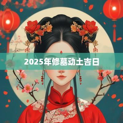 2025年修墓动土吉日