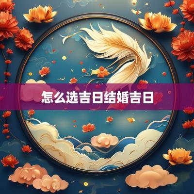 怎么选吉日结婚吉日