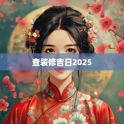 查装修吉日2025
