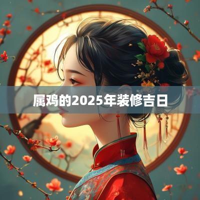 属鸡的2025年装修吉日