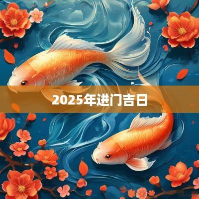 2025年进门吉日