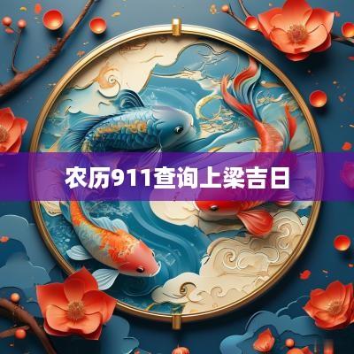 农历911查询上梁吉日