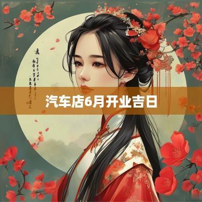 汽车店6月开业吉日