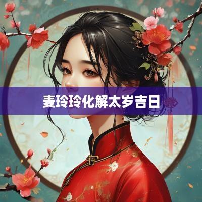 麦玲玲化解太岁吉日