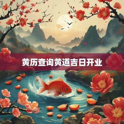 黄历查询黄道吉日开业