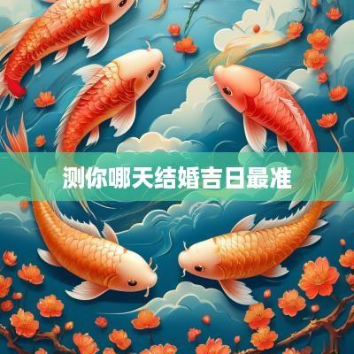 测你哪天结婚吉日最准