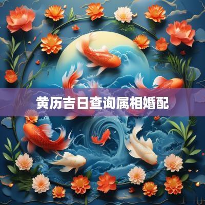 黄历吉日查询属相婚配