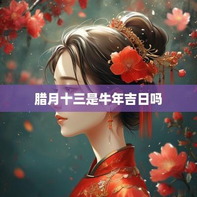 腊月十三是蛇年吉日吗