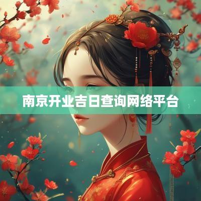 南京开业吉日查询网络平台