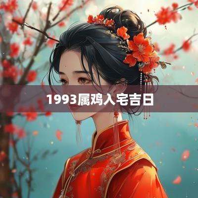 1993属鸡入宅吉日