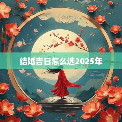 结婚吉日怎么选2025年