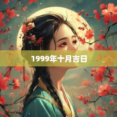 1999年十月吉日