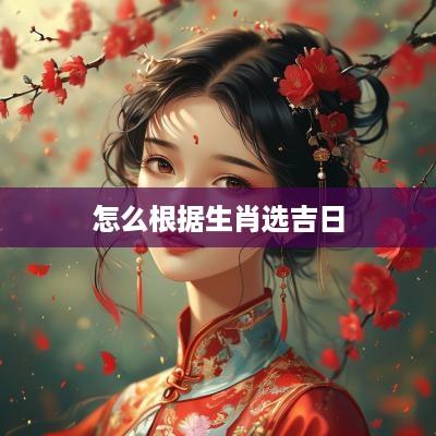 怎么根据生肖选吉日