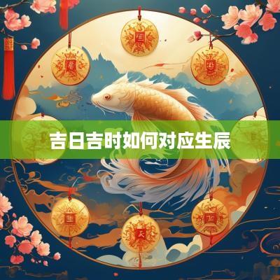 吉日吉时如何对应生辰