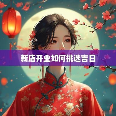新店开业如何挑选吉日