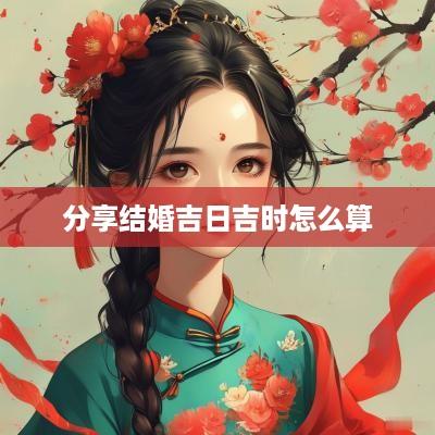 分享结婚吉日吉时怎么算