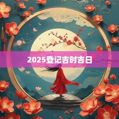 2025登记吉时吉日