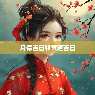 月德吉日和黄道吉日