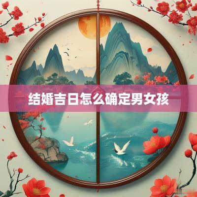 结婚吉日怎么确定男女孩