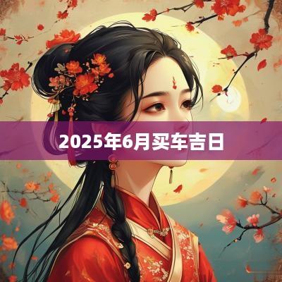 2025年6月买车吉日