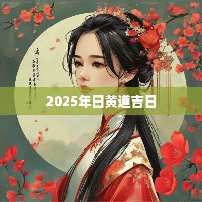 2025年日黄道吉日