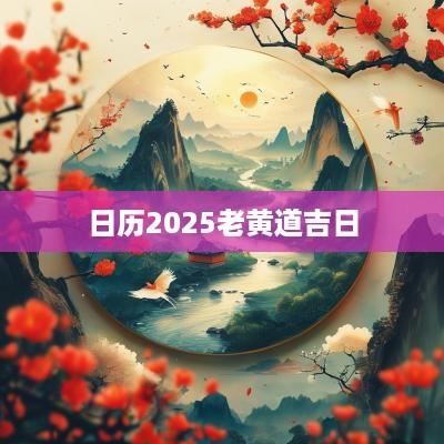 日历2025老黄道吉日