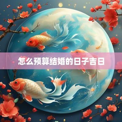 怎么预算结婚的日子吉日