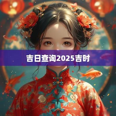 吉日查询2025吉时