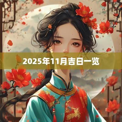 2025年11月吉日一览