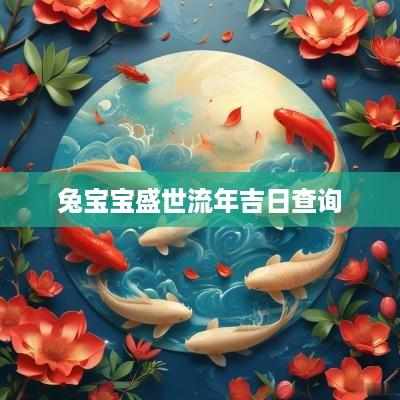 兔宝宝盛世流年吉日查询