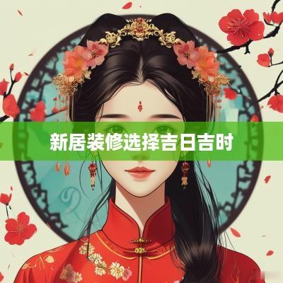 新居装修选择吉日吉时