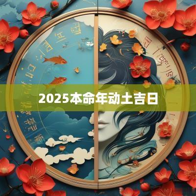 2025本命年动土吉日