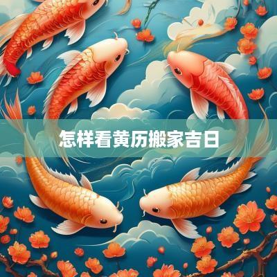 怎样看黄历搬家吉日