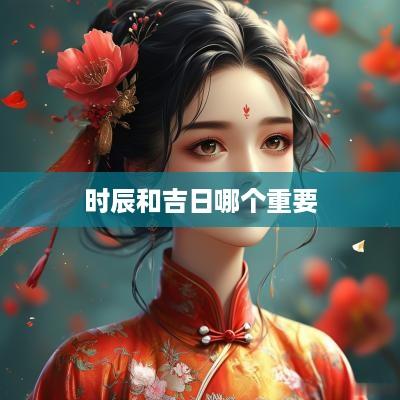 时辰和吉日哪个重要