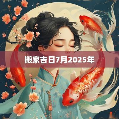 搬家吉日7月2025年