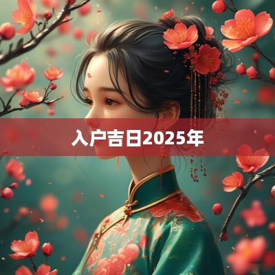 入户吉日2025年