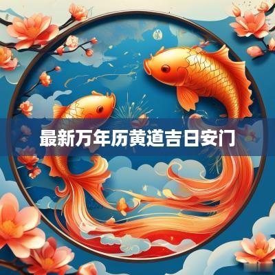最新万年历黄道吉日安门