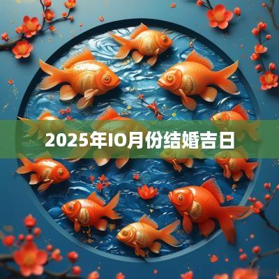 2025年IO月份结婚吉日