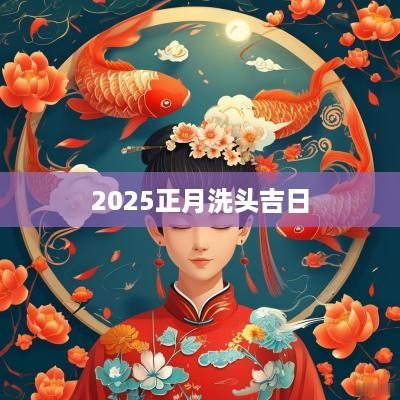 2025正月洗头吉日