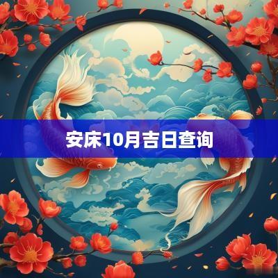 安床10月吉日查询