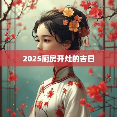 2025厨房开灶的吉日