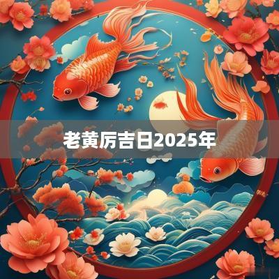 老黄厉吉日2025年